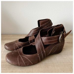 [Pikolinos] Leather Boho Flats Sandals Shoes size 36 (5.5/6 US)